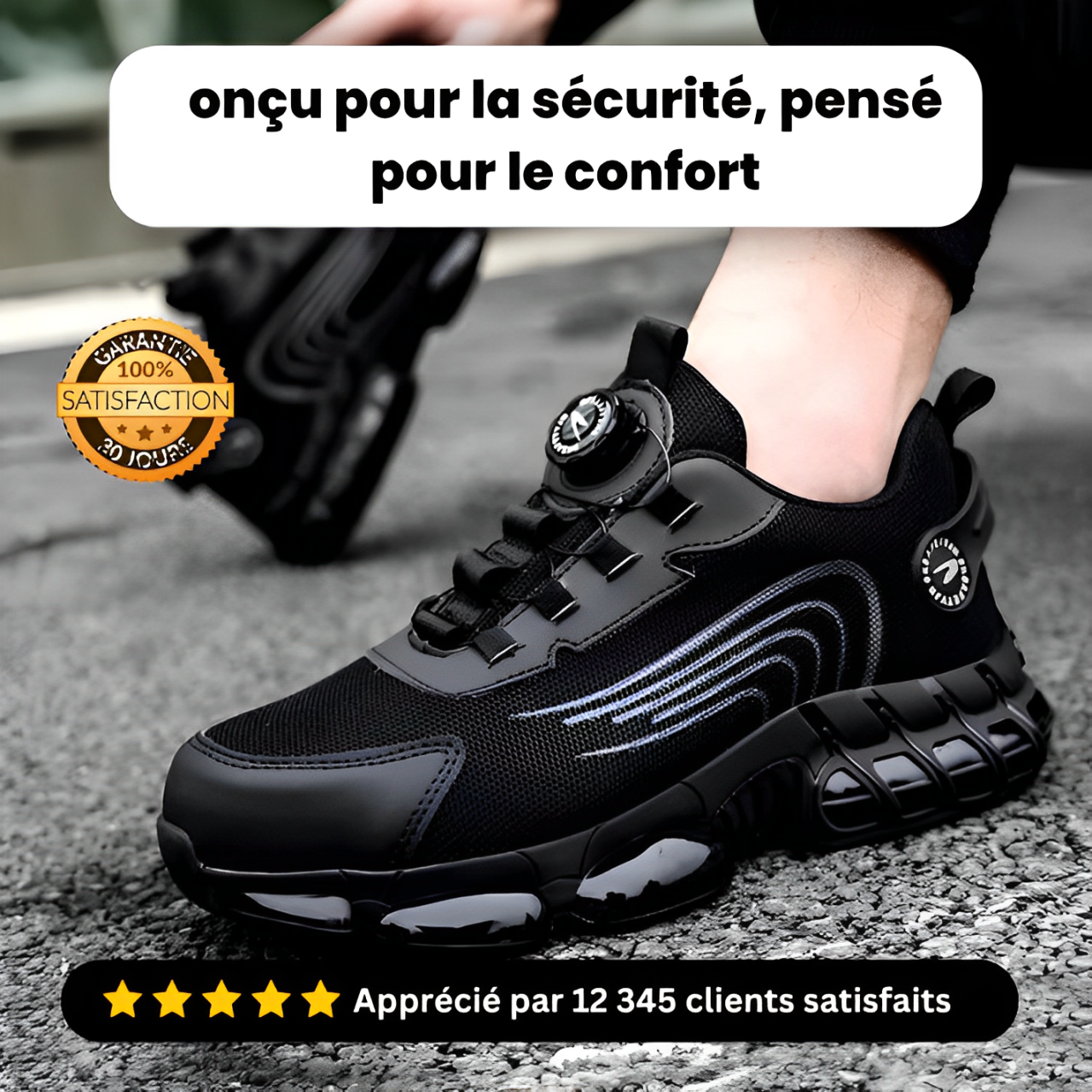 Chaussures Orthopédiques de Sécurité