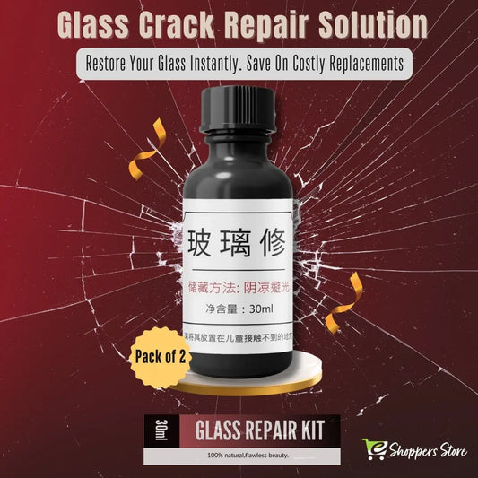 Glass Crack Repair Gel