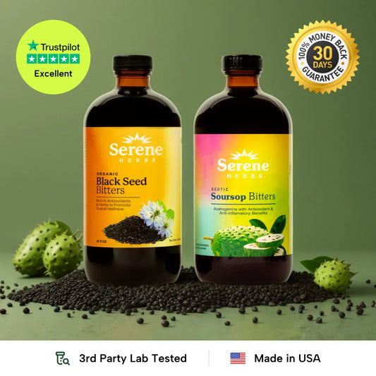 Soursop & Black Seed Bitters: Nature’s Power Duo