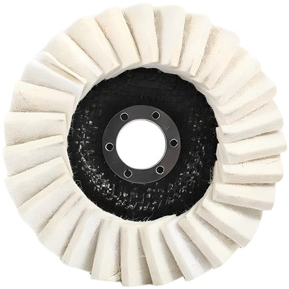 Wool Felt Flap  Polishing Disc